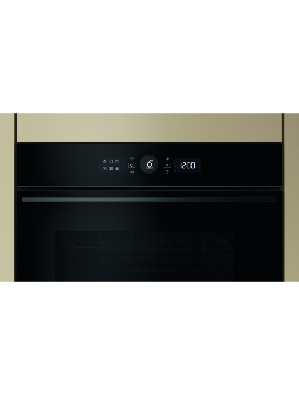 Whirlpool W5 built-in electric black oven